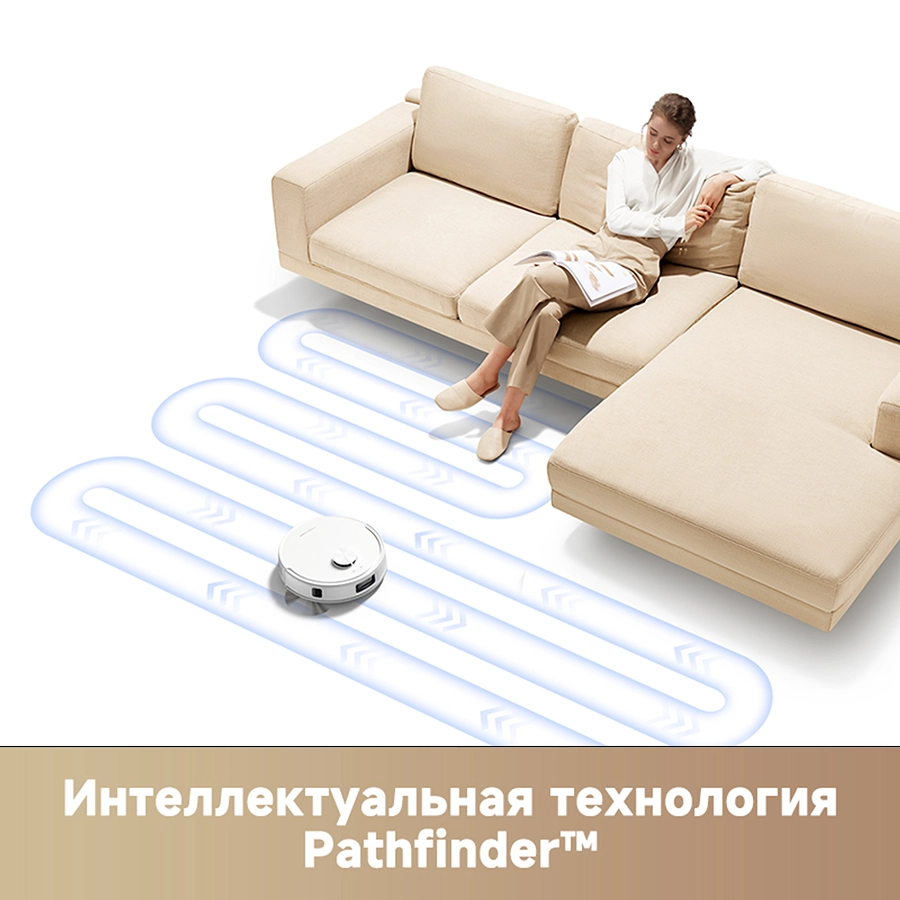 Робот-пылесос Trouver Robot Vacuum E20s Pro White (RLE24SA)