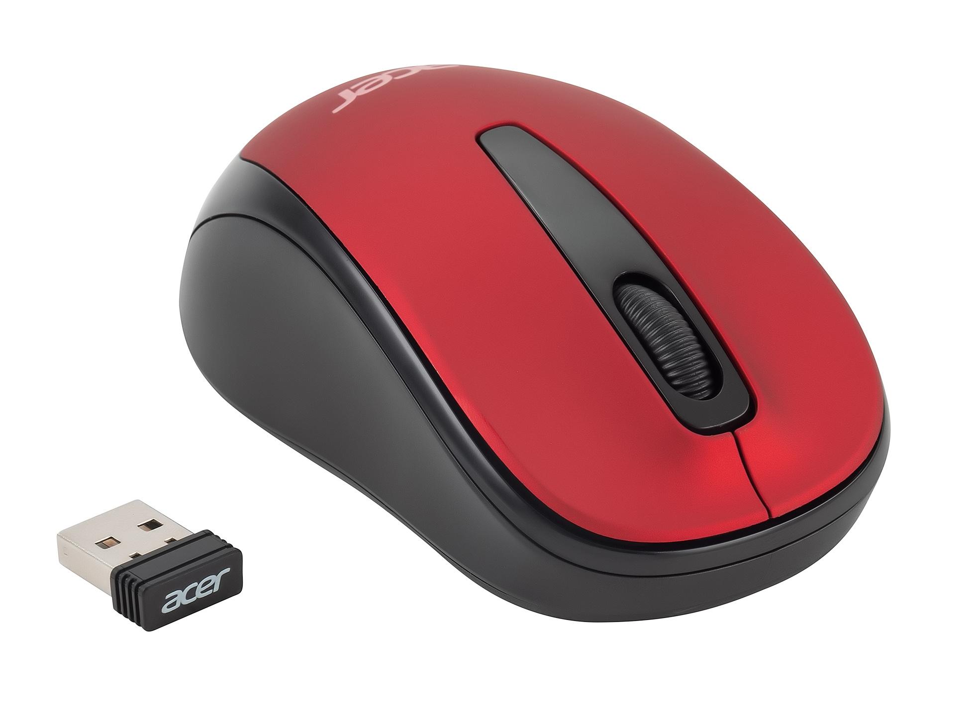 Мышь Acer OMR136 красный (ZL.MCEEE.01J)