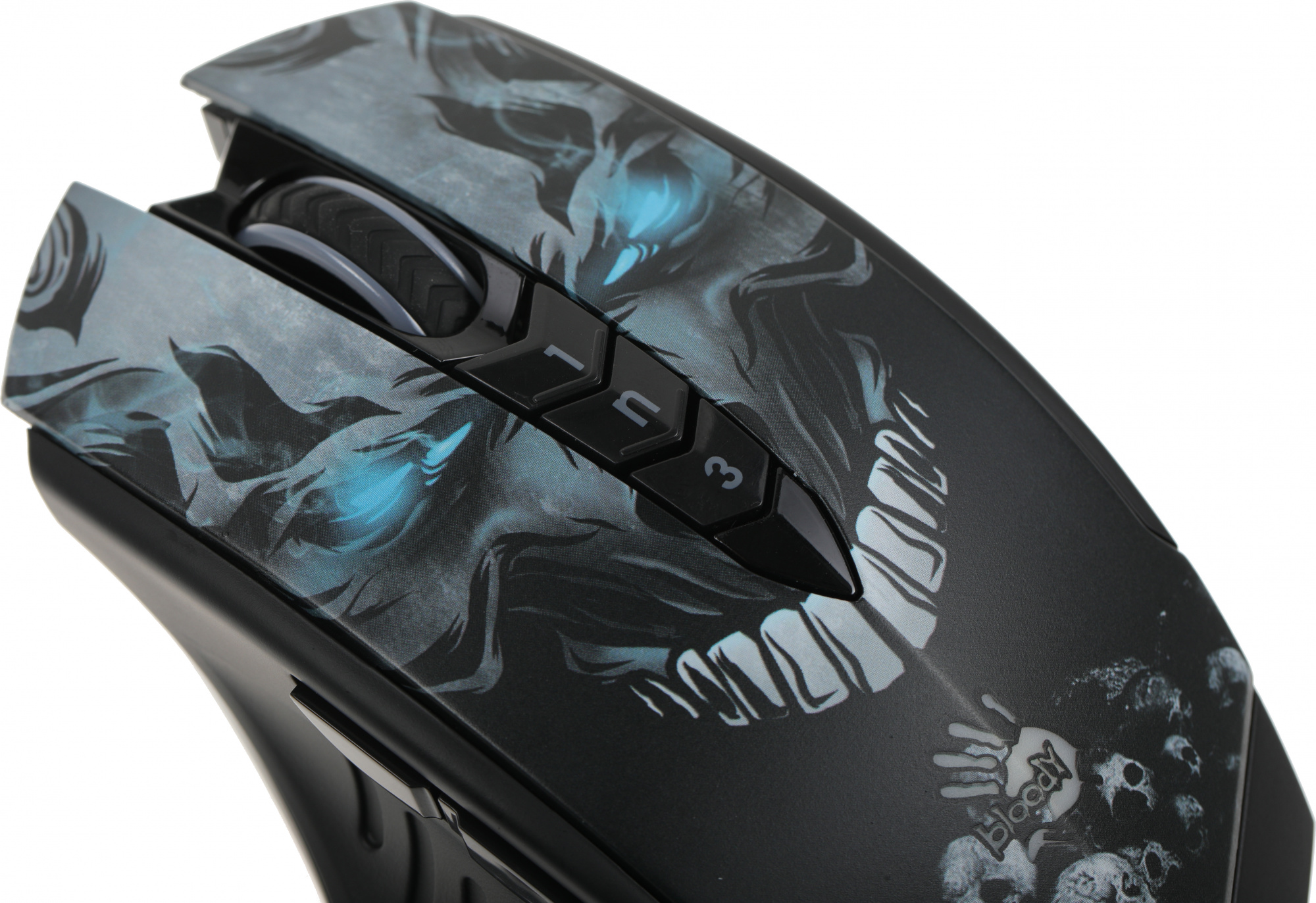 Мышь A4Tech Bloody R80 Plus SKULL