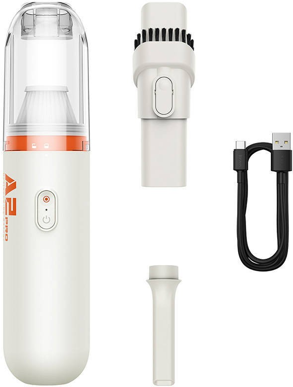 Автомобильный пылесос Baseus A2Pro White (VCAQ040002)