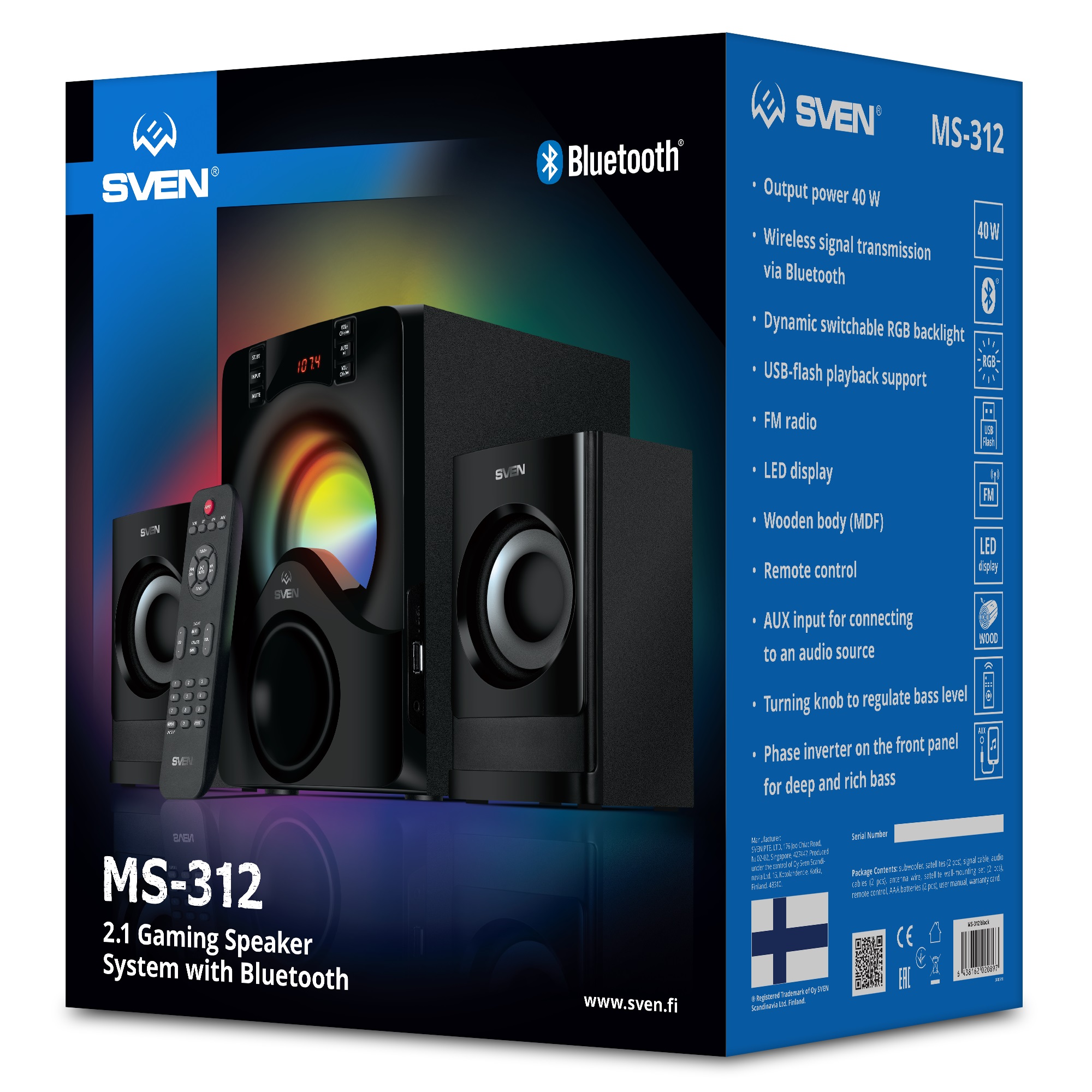 Акустическая система Sven MS-312 (SV-020897)