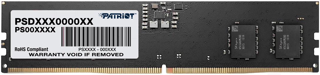Оперативная память Patriot Signature Line 8GB DDR5 (PSD58G560041)
