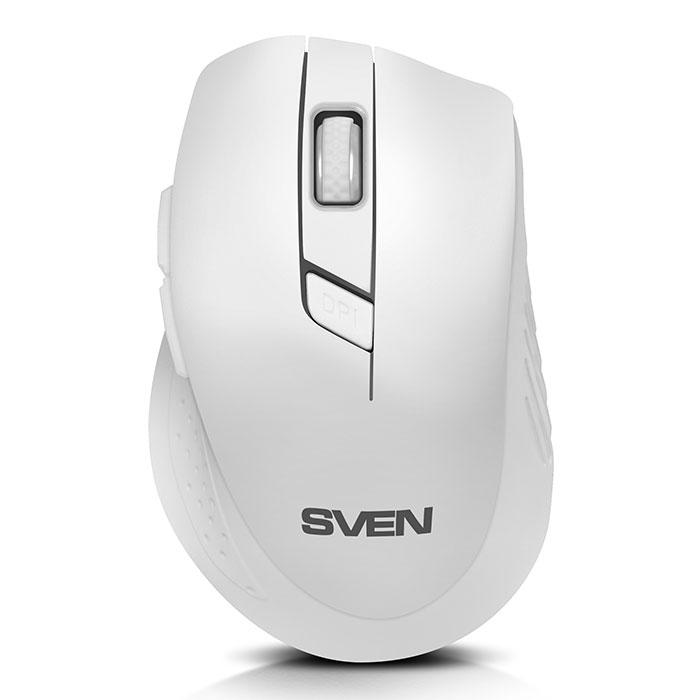 Мышь Sven RX-425W USB белый (SV-014469)