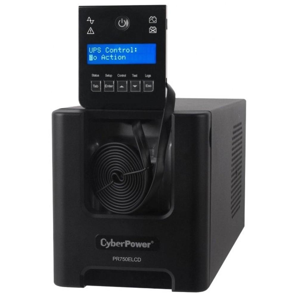 Источник бесперебойного питания CyberPower LCD 750VA/675W (PR750E)