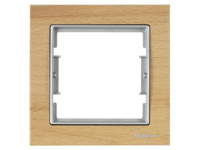 Рамка 1-ая дерево бук ELITRA, MUTLUSAN