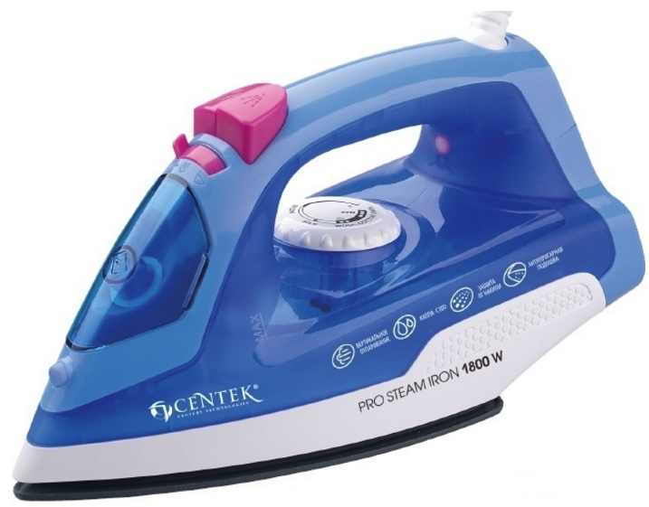 Утюг Centek CT-2348 голубой
