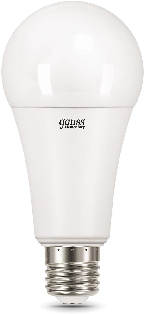 Светодиодная лампочка Gauss LED Elementary A70 25W 2100lm 4100K E27 LED 10шт (73225)