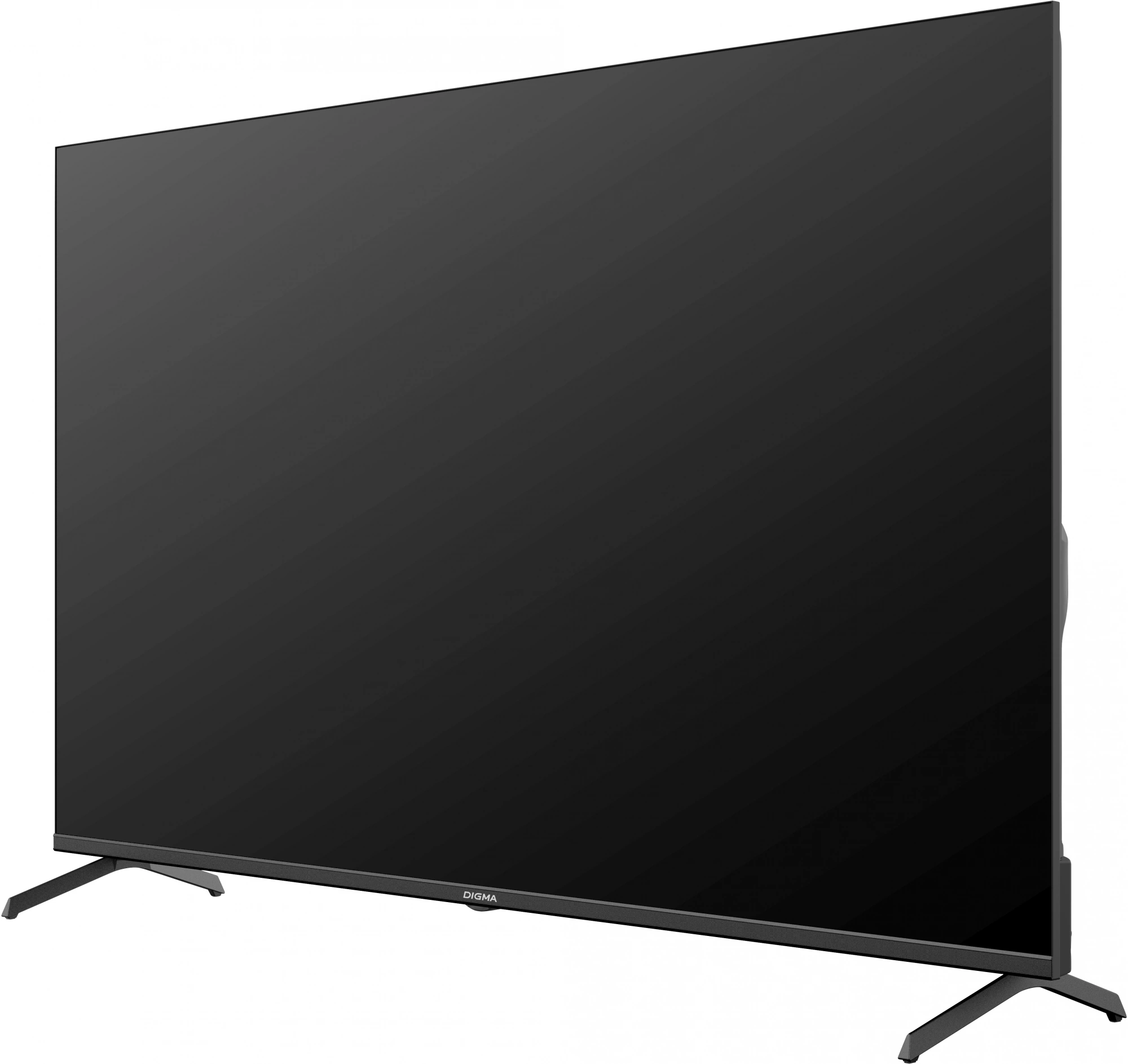Телевизор Digma DM-LED55UQB31 черный/черный