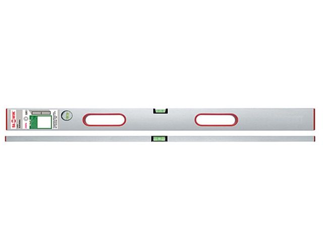 Правило-уровень 2000мм 2 глазка, 2 ручки L31 (SLOWIK) (быт.) (Вес 911 г/м. 0.50 мм/м)