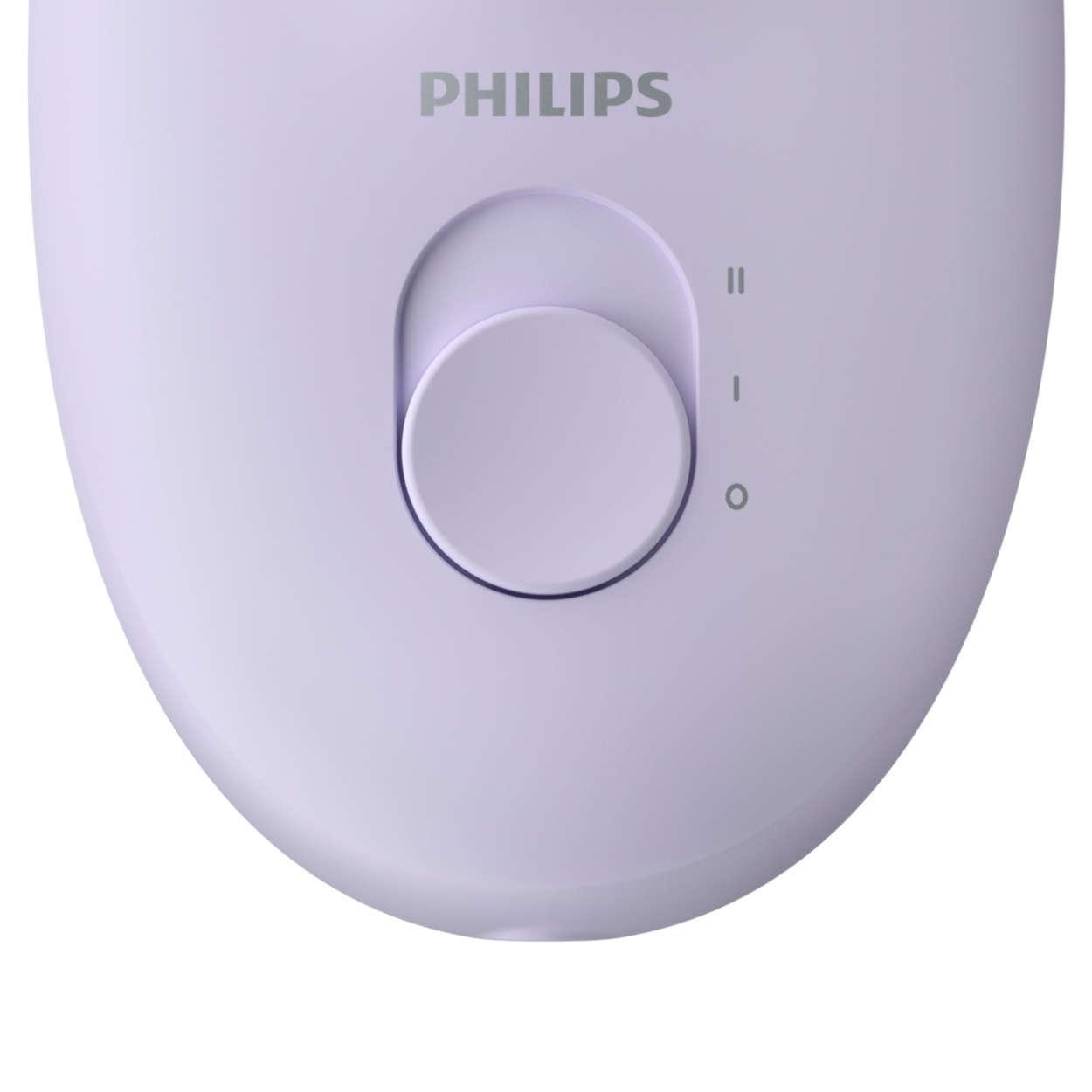 Эпилятор Philips BRE275/00 белый/сиреневый