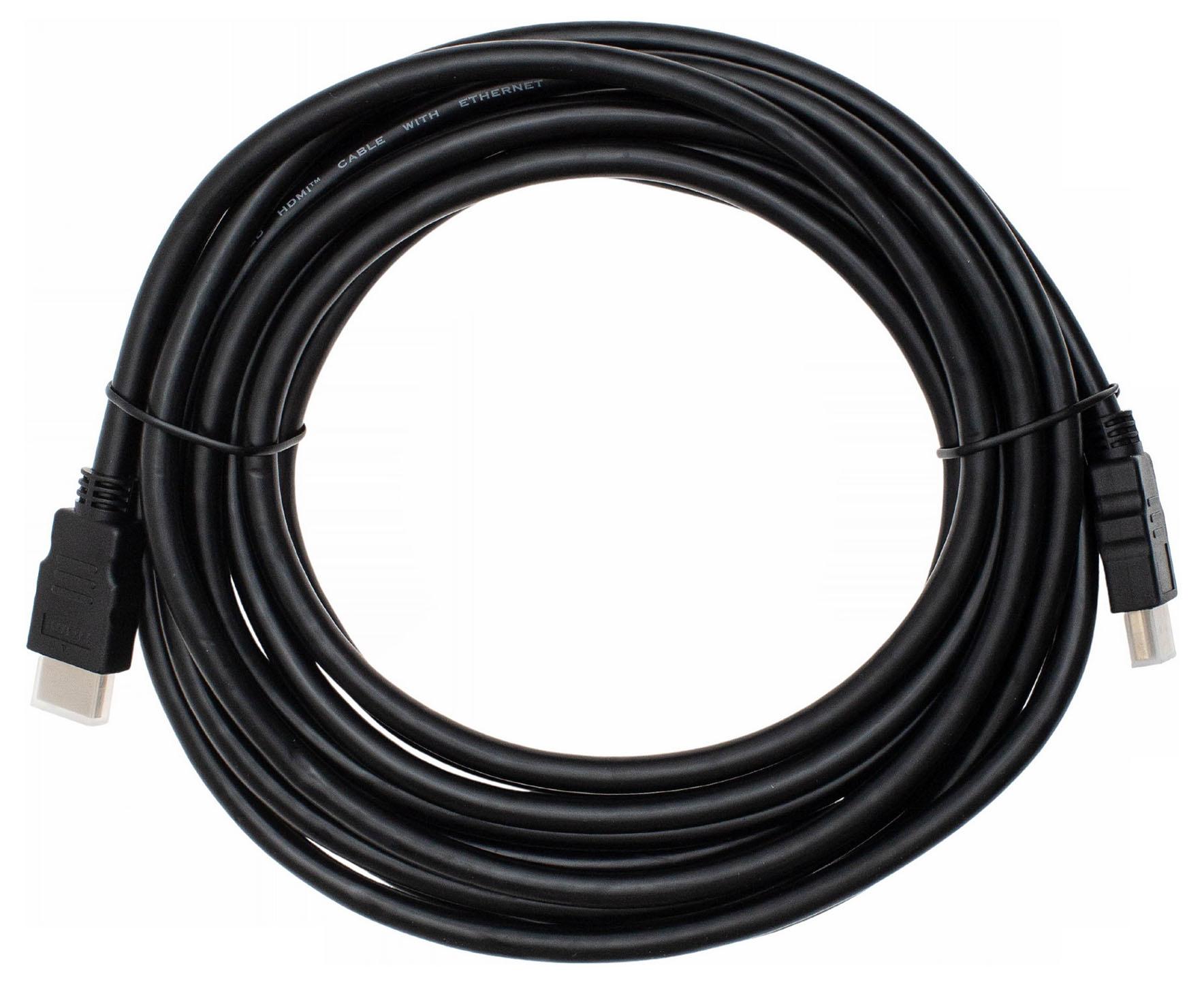 Кабель Cactus HDMI (m)/HDMI (m) 5 м черный (CS-HDMI.1.4-5)