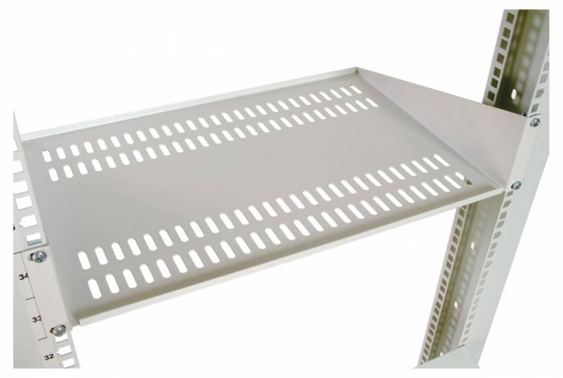 Полка стационарная ЦМО МС-40 нагр.:15кг. 19" 400мм серый (упак.:1шт)