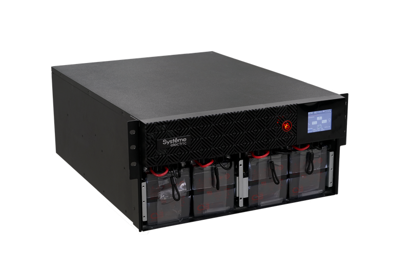 Источник бесперебойного питания Systeme Electriс SRT SRTSE5KRTXLIEC-NC черный