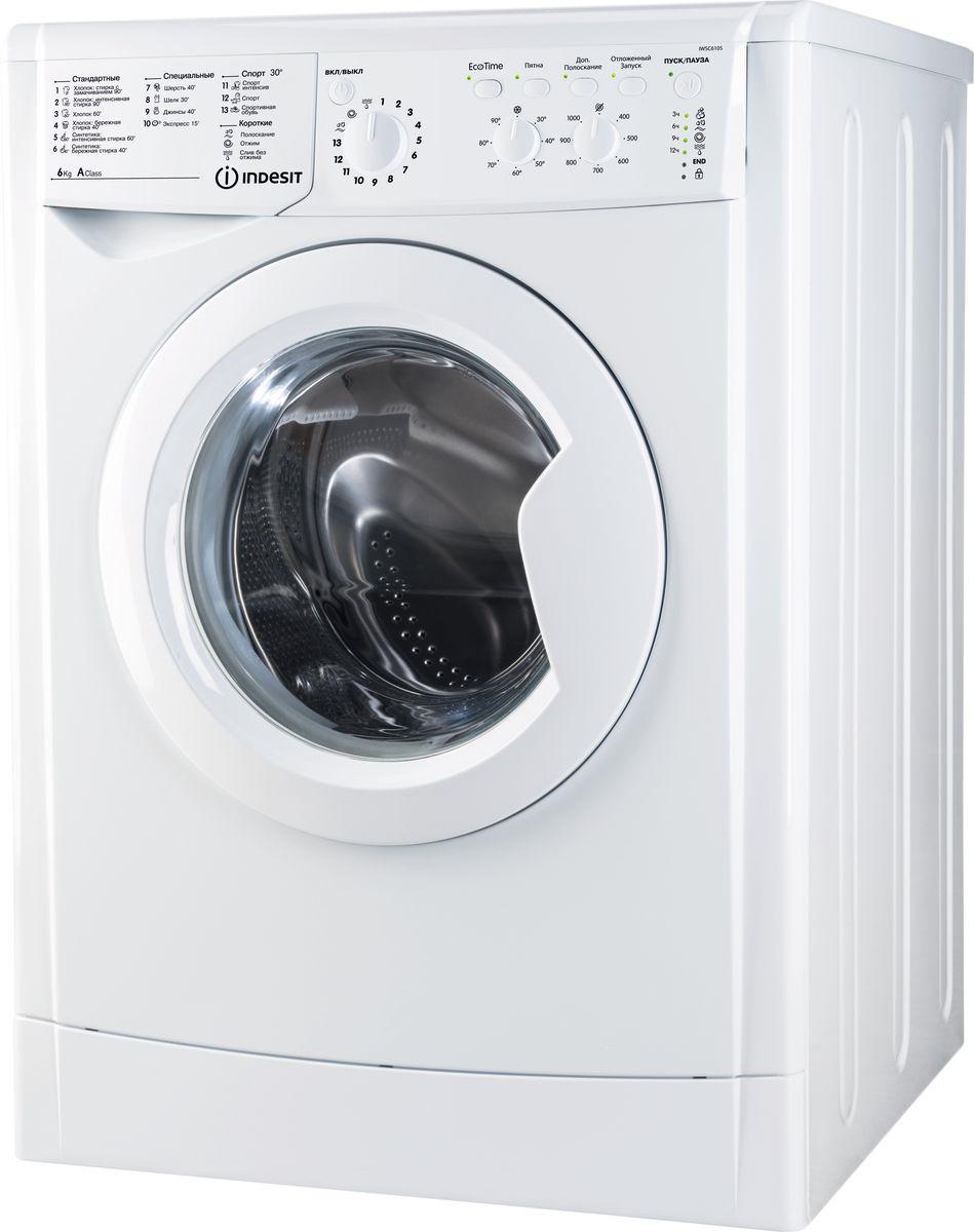 Стиральная машина Indesit IWSC 6105 (CIS)