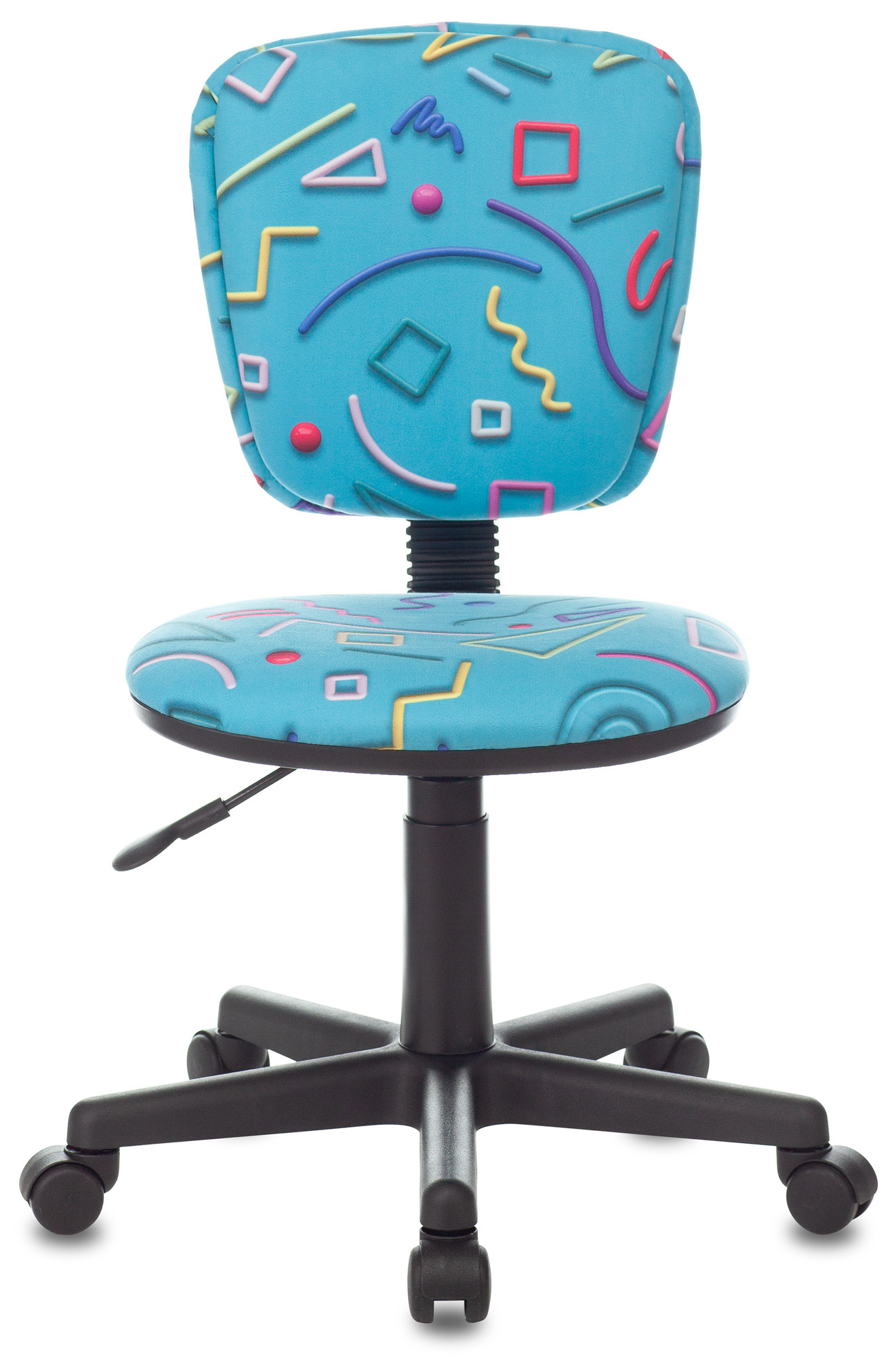 Кресло детское Бюрократ CH-204NX/STICK-BLUE Sticks 06 пластик голубой