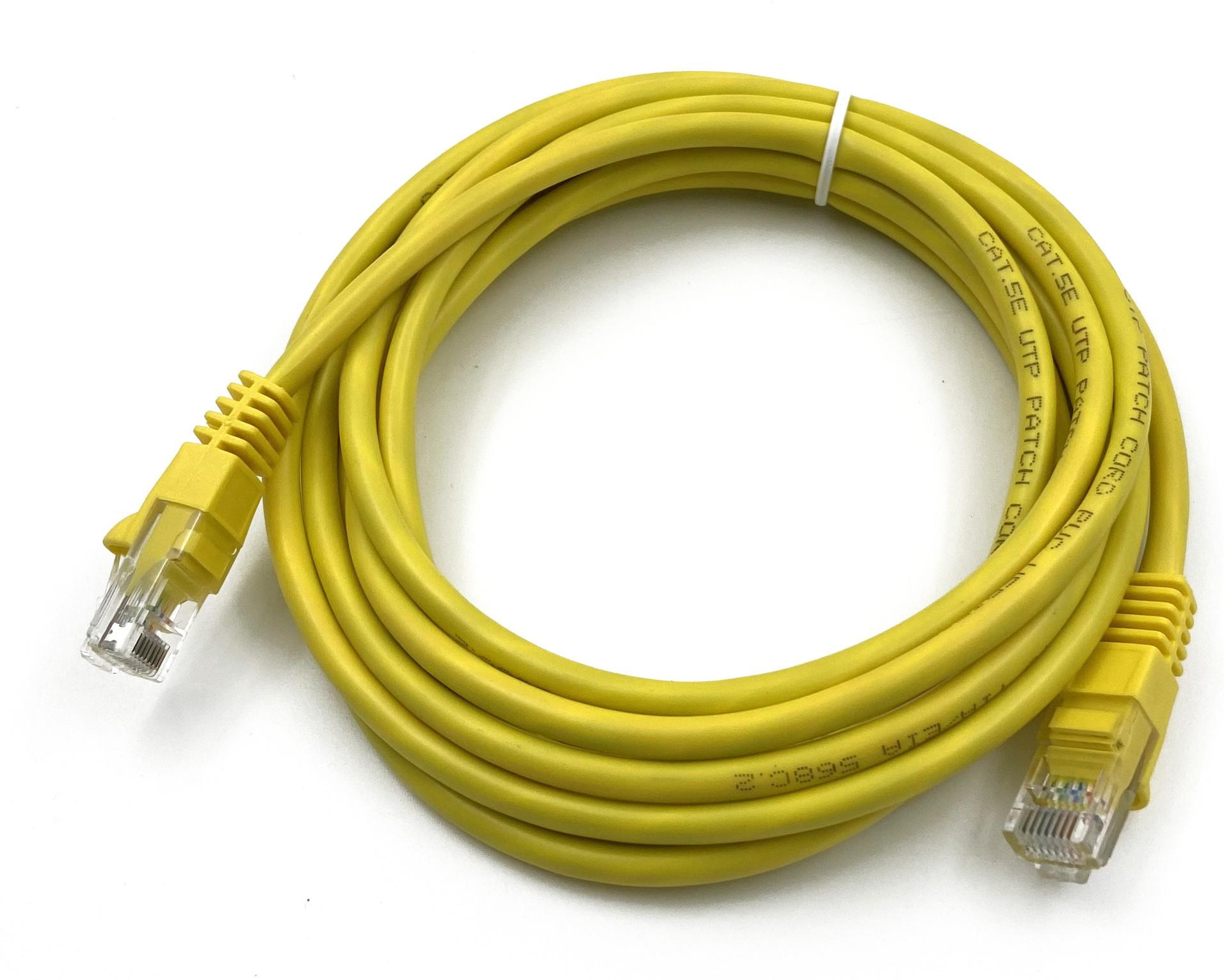 Патч-корд Buro UTP-5E-3M-Y (1428216)