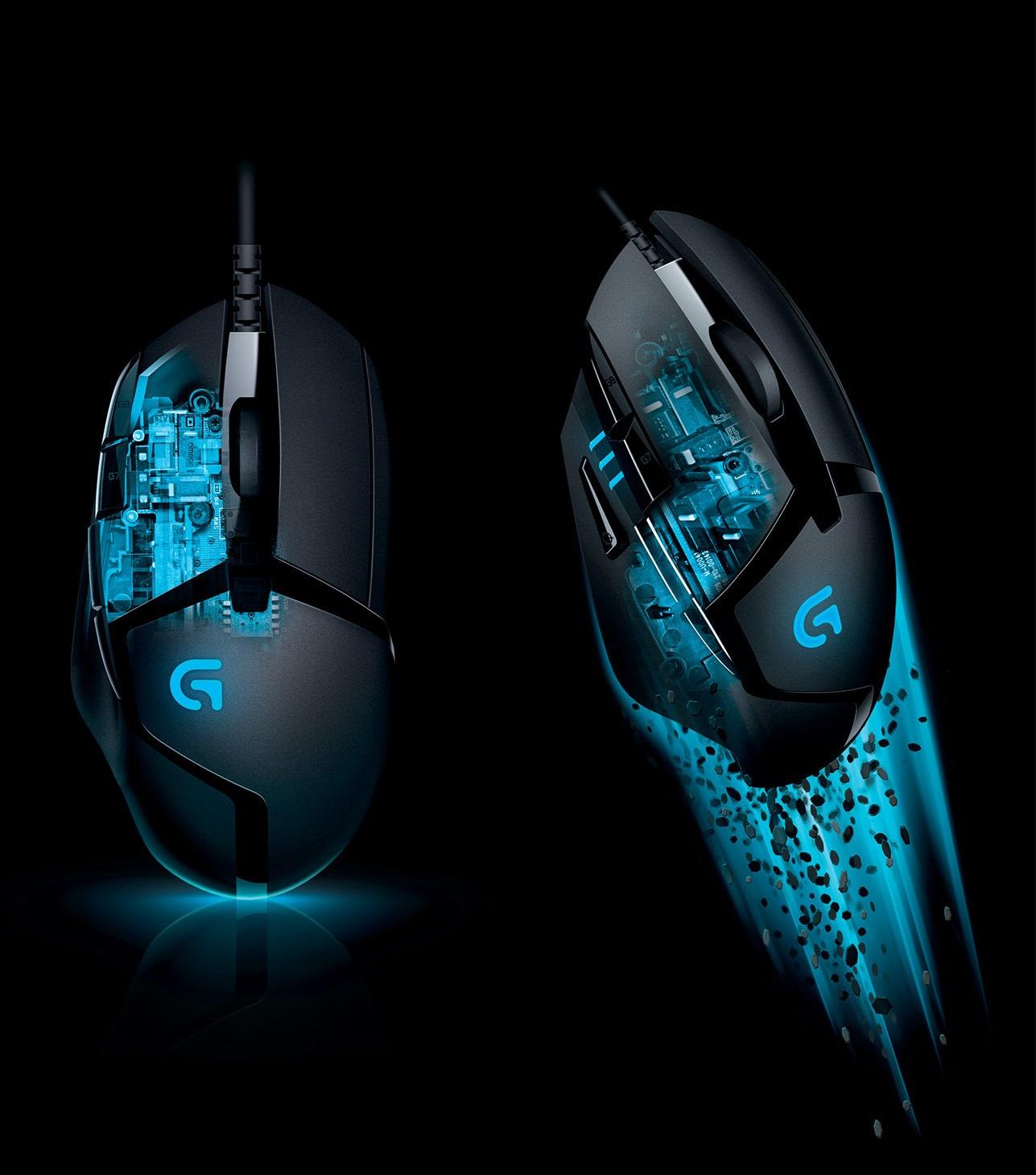 Мышь Logitech G402 Hyperion Fury Black (910-004070)