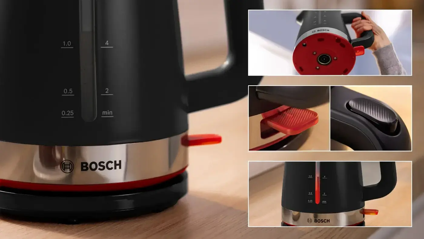 Электрочайник Bosch TWK4M223 черный