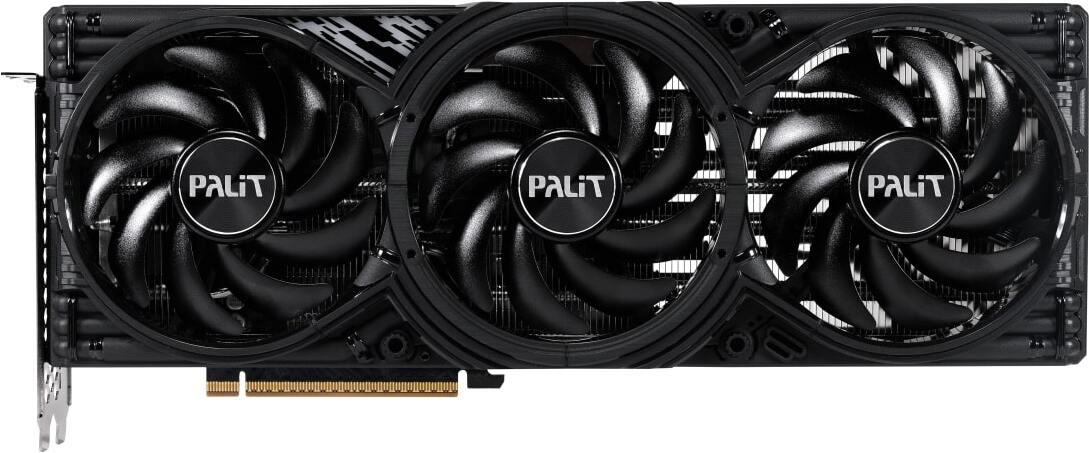 Видеокарта Palit GeForce RTX 5070TI GamingPro-S 16Gb GDDR7 (NE7507T019T2-GB2031U)