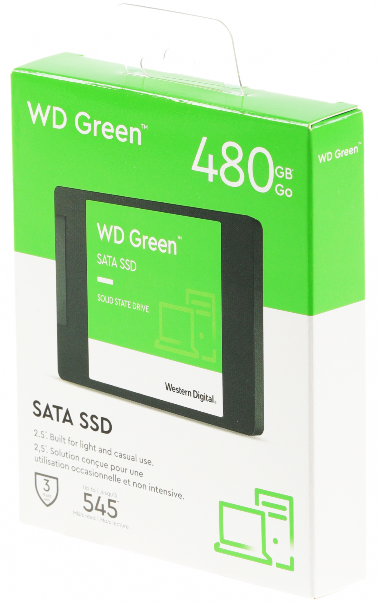 SSD диск WD WDS480G3G0A