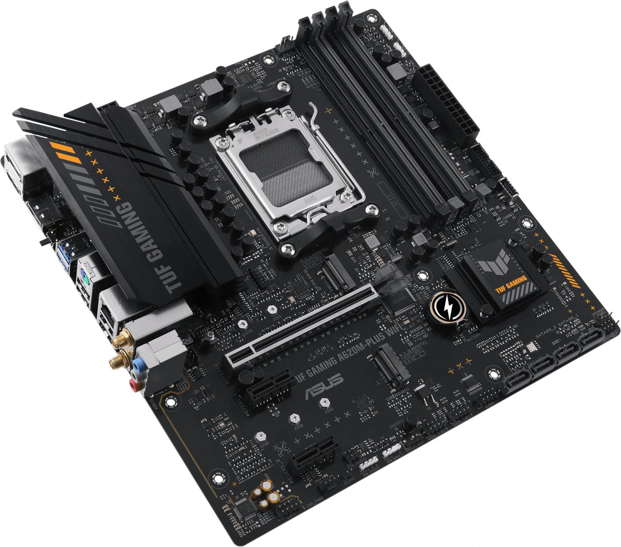 Материнская плата ASUS TUF Gaming A620M-Plus WiFi (90MB1F00-M0EAY0)
