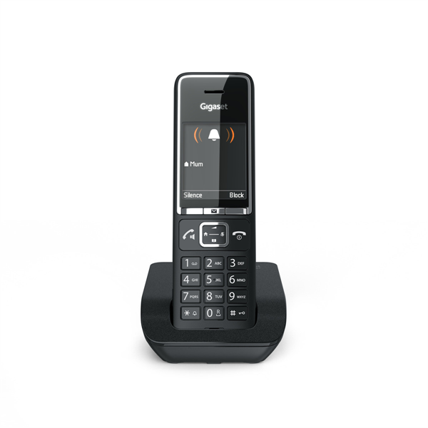 Радиотелефон DECT Gigaset Comfort 550 RUS черный (S30852-H3001-R604)