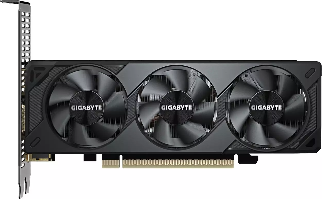 Видеокарта GigaByte GeForce RTX 5060 OC Low Profile 8G GDDR7 (GV-N5060OC-8GL)