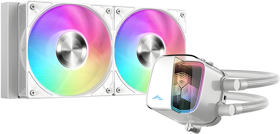 Система жидкостного охлаждения для процессора Sama L70 240WH белый (L70-WHWAYX02-G)