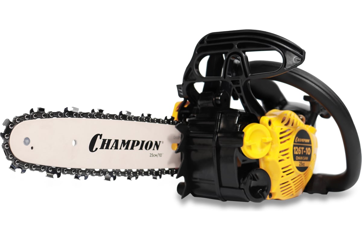 Бензопила цепная Champion 126T-10