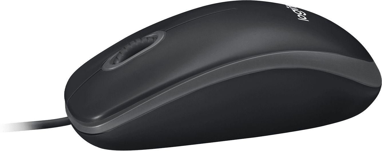 Мышь Logitech B100 Optica USB Black (910-003357)