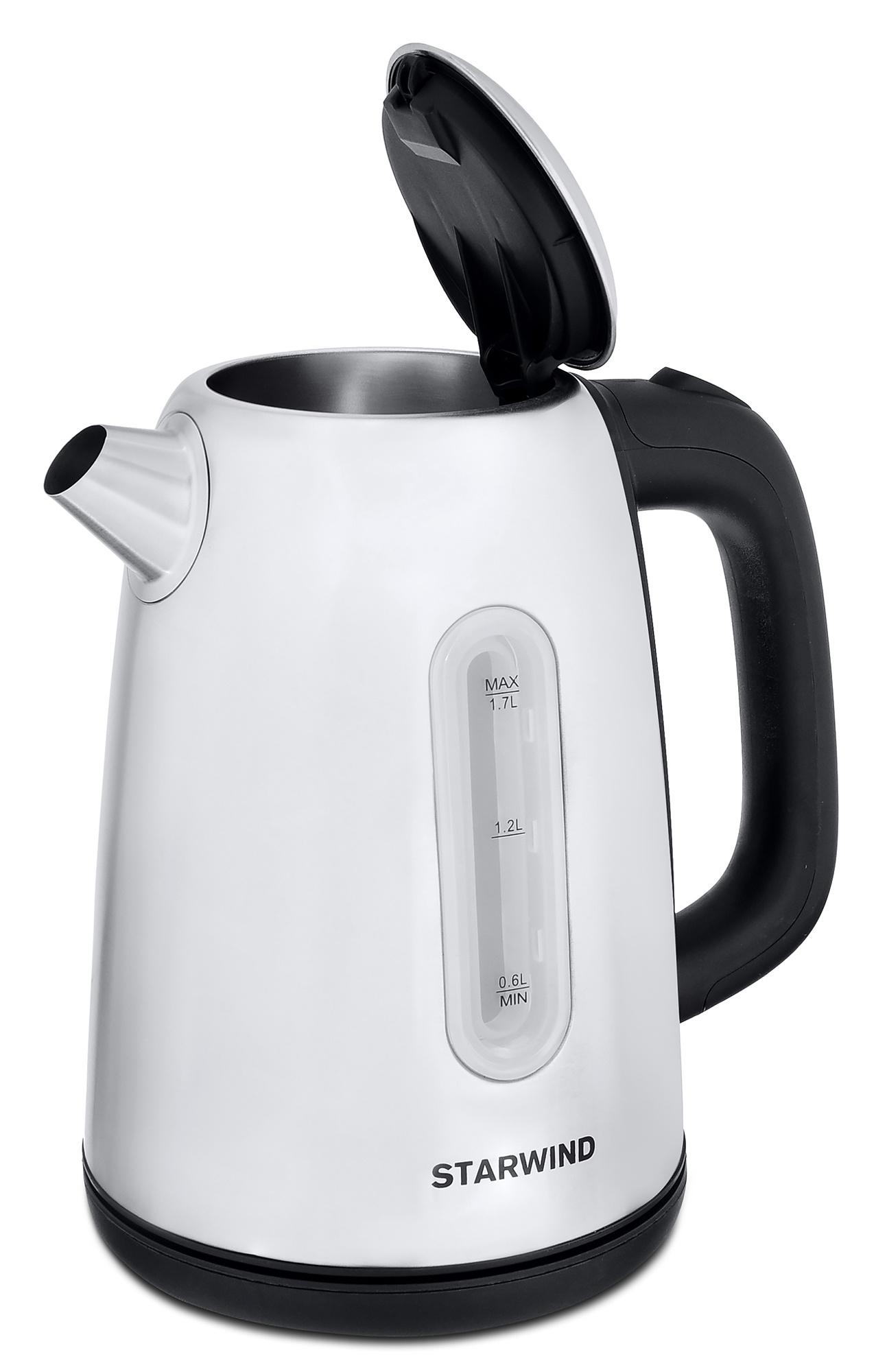 Электрочайник StarWind SKS3210 серебристый