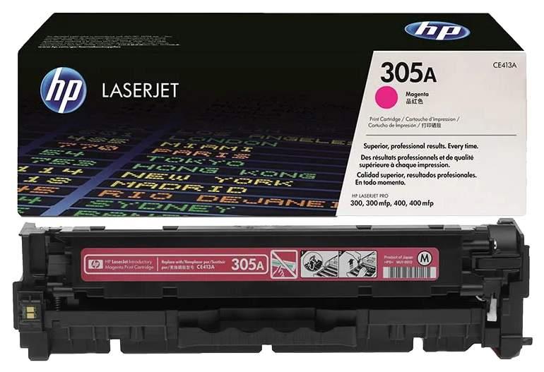 Картридж HP 305A пурпурный (CE413A)