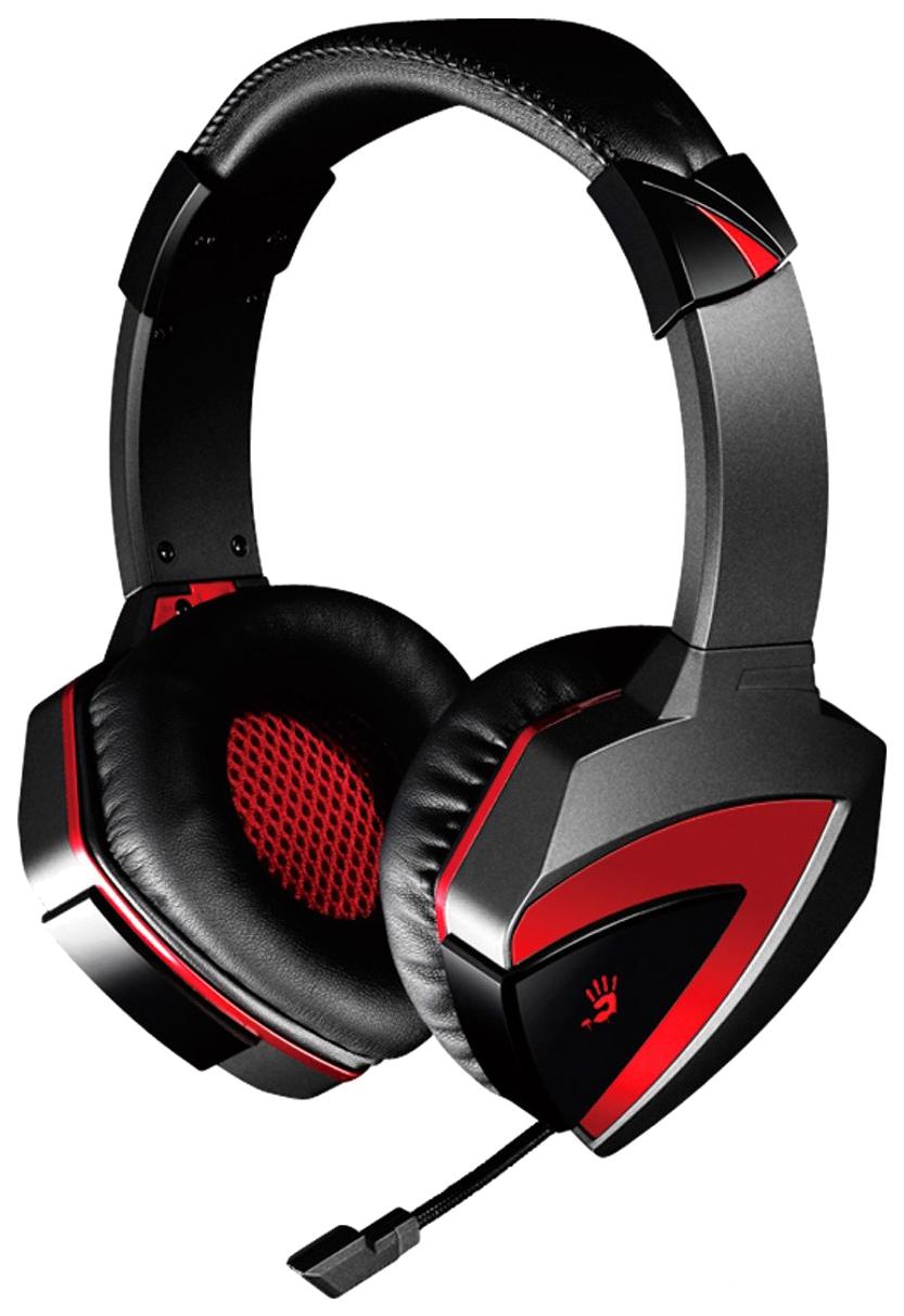 Наушники A4Tech Bloody G500 черный/красный