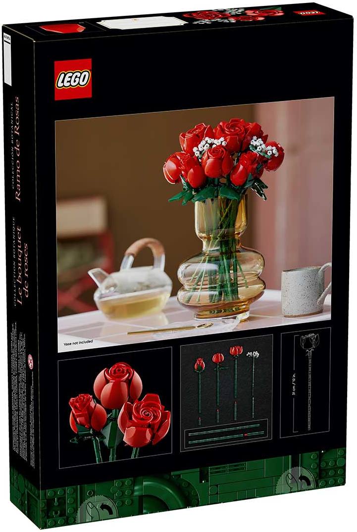 Конструктор Lego Icons Букет роз (10328)