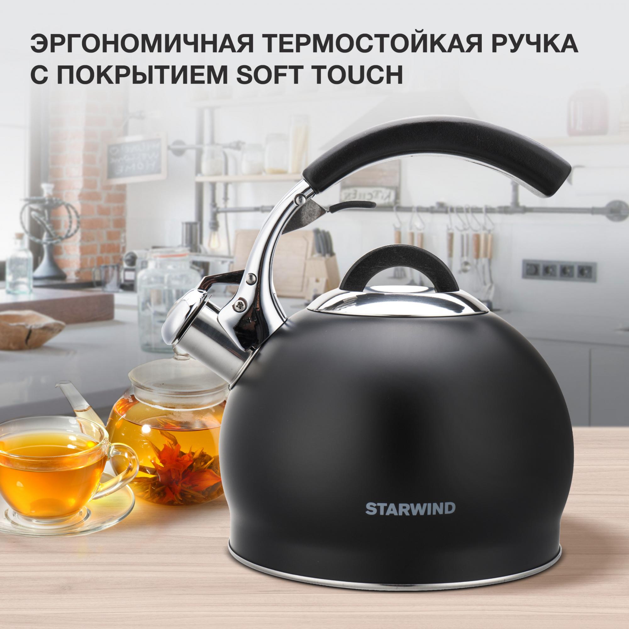 Чайник StarWind Chef Concept черный (SW-CH1510)