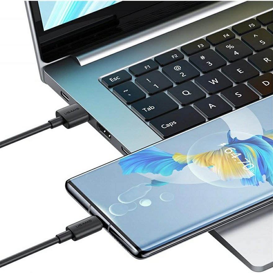 Кабель Usams SJ708 1м Black (SJ708USB01)