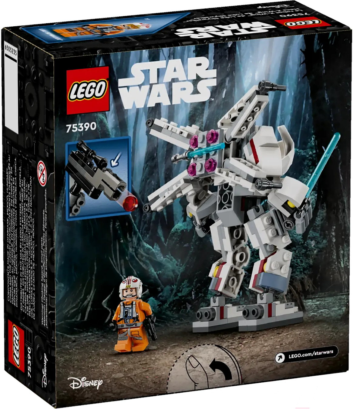 Конструктор Lego Star Wars Боевой робот Люка Скайуокера (75390)