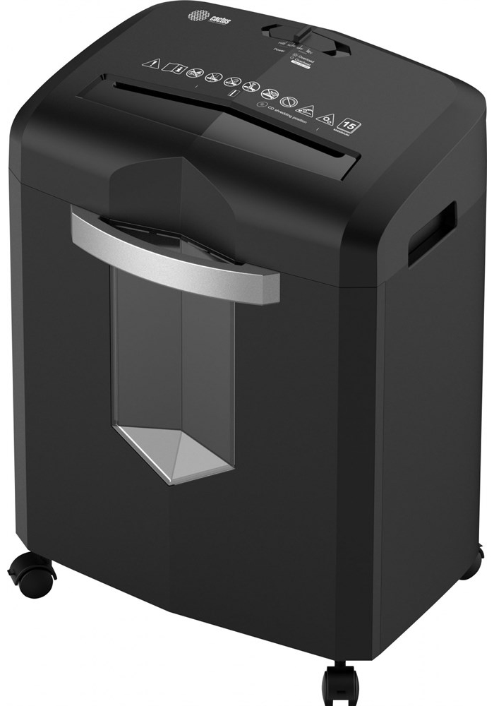 Шредер Cactus CS-SH-15-20-4X35 черный/серый