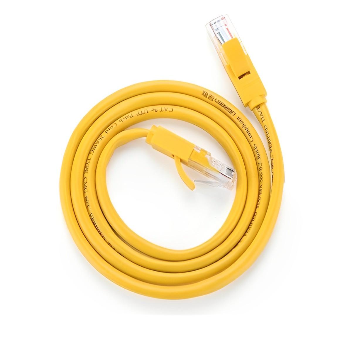 Патч-корд UGREEN NW103-11233 Yellow (11233)