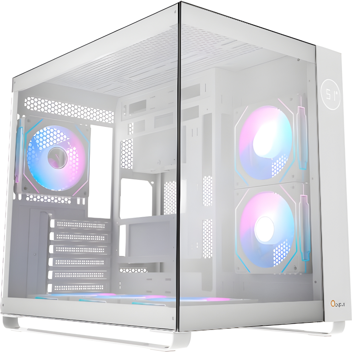 Корпус Ocypus Iota C70 ARGB без БП White (Iota-C70-WHD600XX-GL)