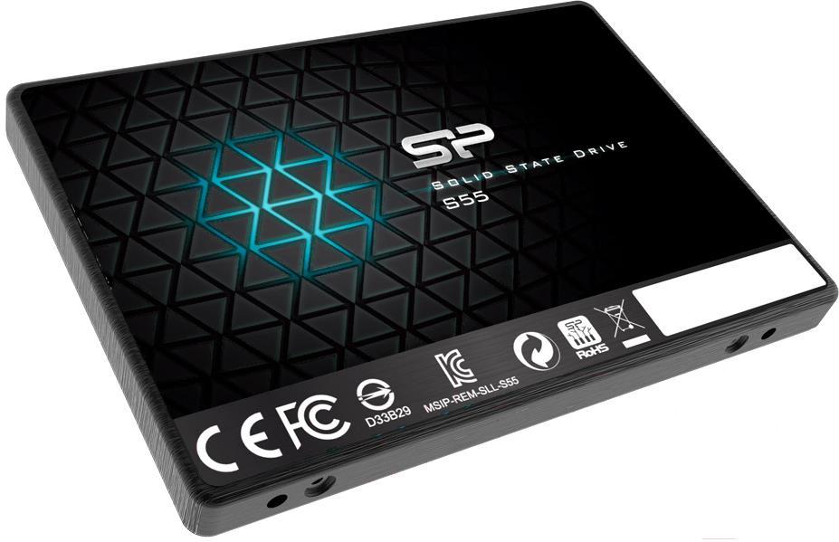 SSD диск Silicon-Power Slim S55 480GB (SP480GBSS3S55S25)