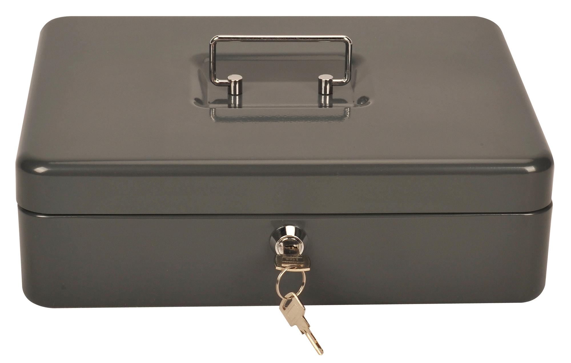 Ящик для денег Cactus CS-CB-004GY серый