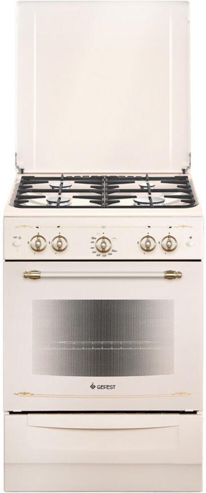Кухонная плита Gefest 6100-02 0186 чугунные решетки