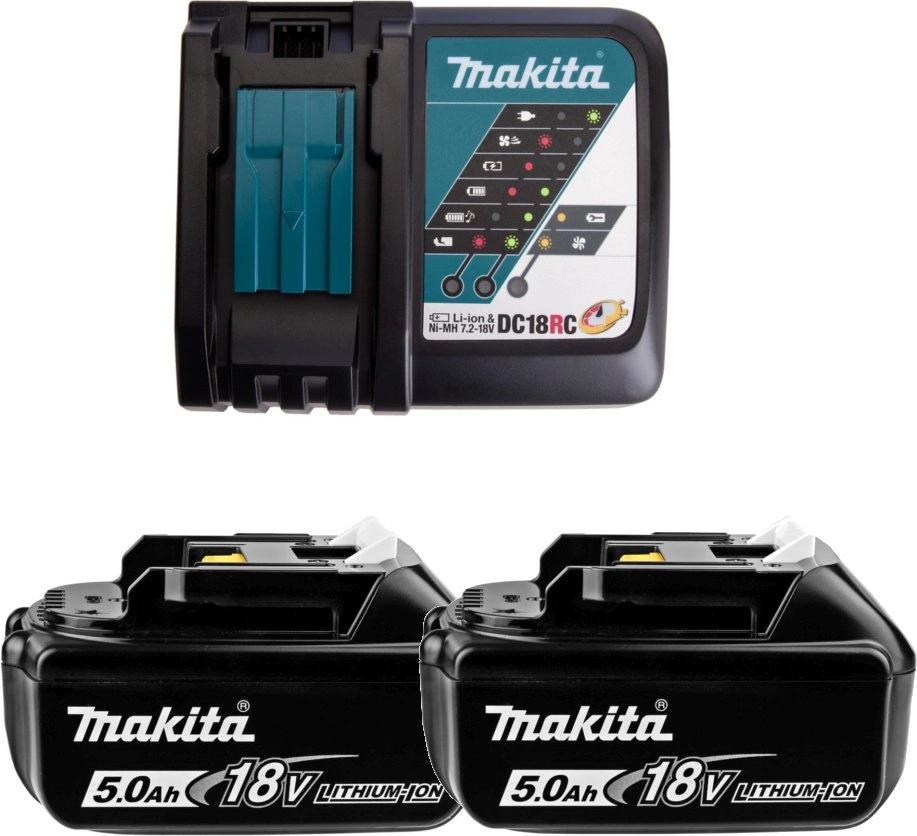 Аккумулятор с зарядным устройством для инструмента Makita BL1850B 18В 5Ач (191L74-5)