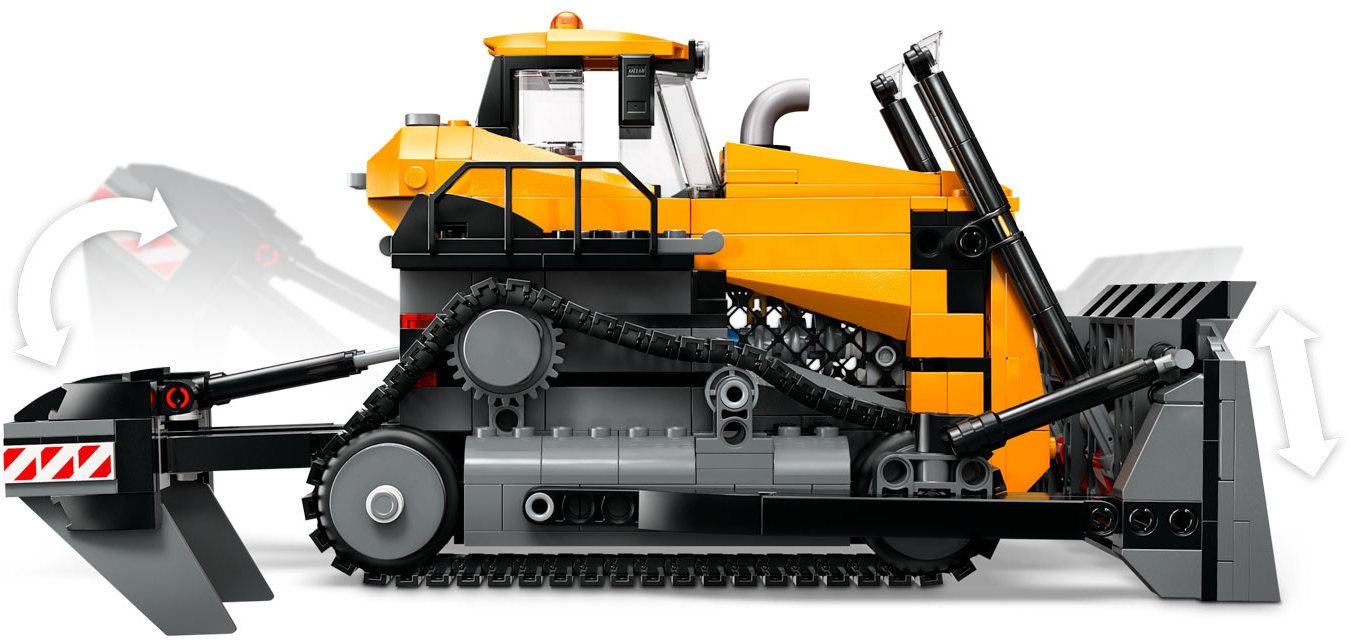 Конструктор Lego City Желтый бульдозер (60466)