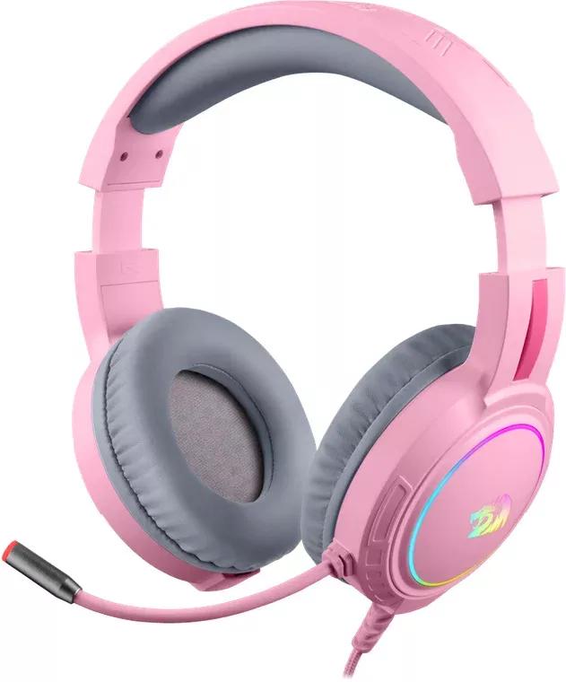 Наушники Redragon Mento RGB розовый (71763)