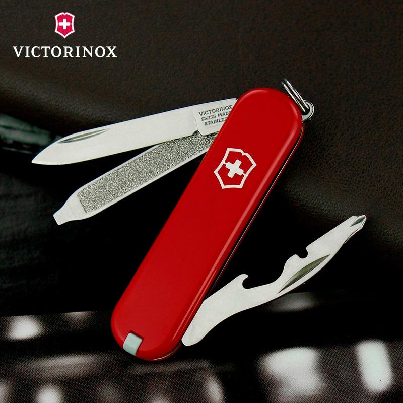 Туристический нож Victorinox Rally красный (0.6163)