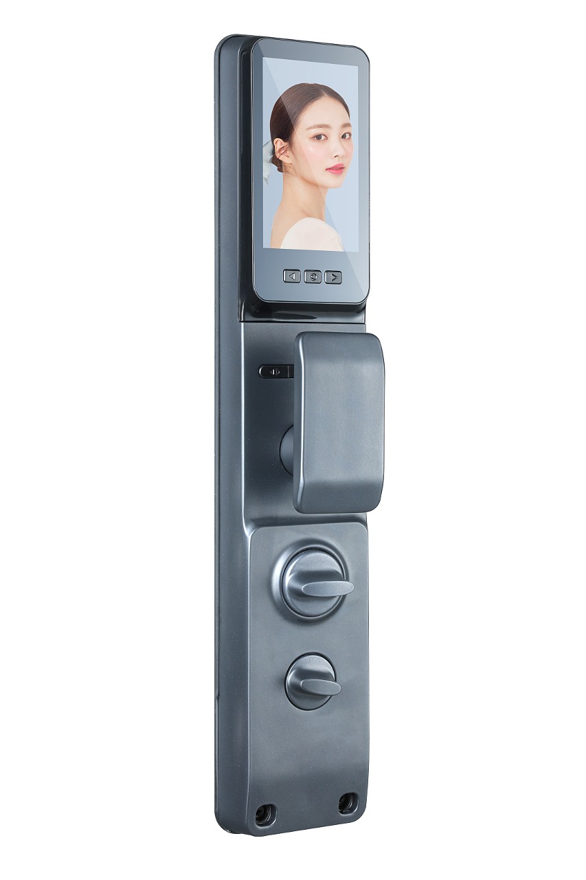 Умный дверной замок Roome Tuya 3D face intercom Lock 3D face-2 черный