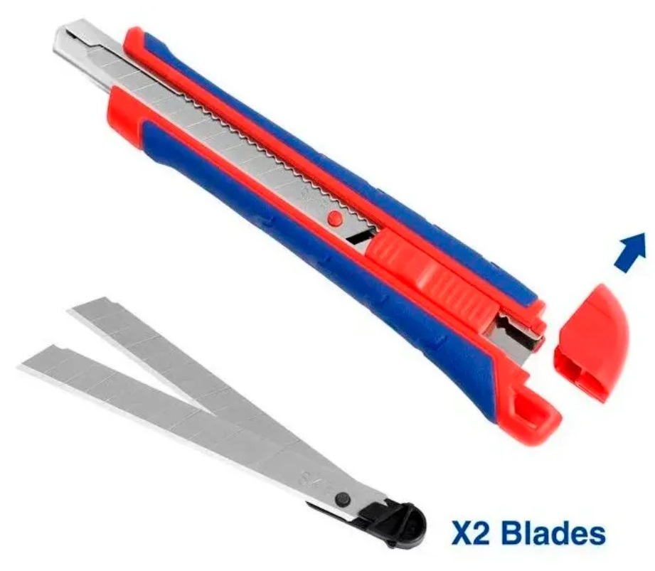 Нож строительный WorkPro WP212008