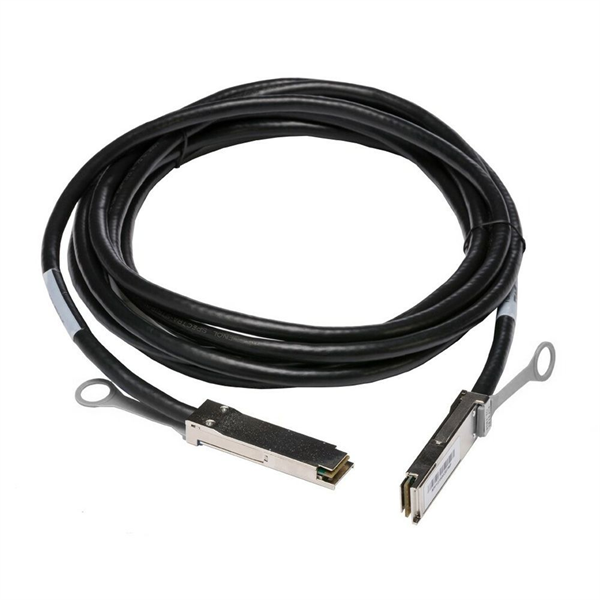 Кабель прямого подключения Future Technologies FT-QSFP28-CabP-AWG30-1 черный